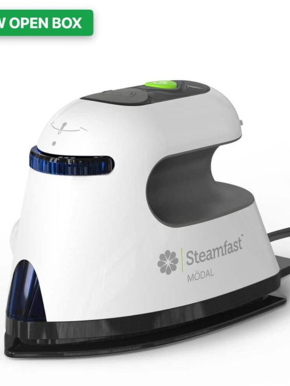 STEAMFAST Modal Steam Iron with Cord Wrap and Travel Bag